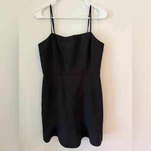 Gianni Bini Black Strapless-Look Spaghetti Strap Dress